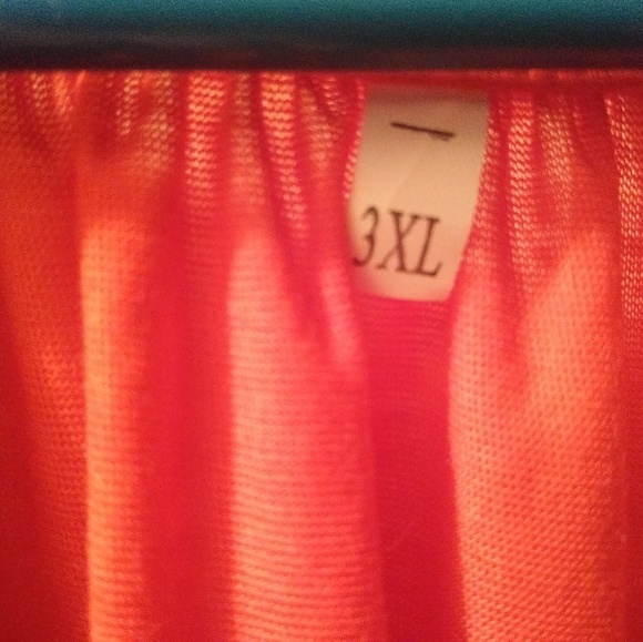 Red Flowy shirt - Picture 2 of 2